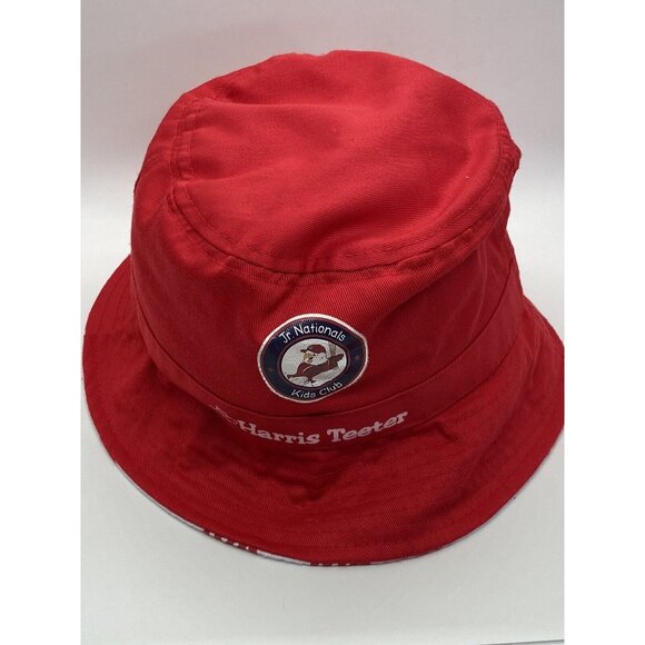 Washington Nationals Red Jr. Kids Club Bucket Hat SGA By Harris Teeter Promo - Picture 9 of 10